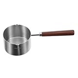 Photo Gallery ligigwash piccola casseruola in acciaio con manico in legno antiscottatura pentolino versatile per riscaldare olio e latte design compatto facile da pulire e maneggevole Photo Gallery ligigwash piccola casseruola in acciaio con manico in legno antiscottatura pentolino versatile per riscaldare olio e latte design compatto facile da pulire e maneggevole