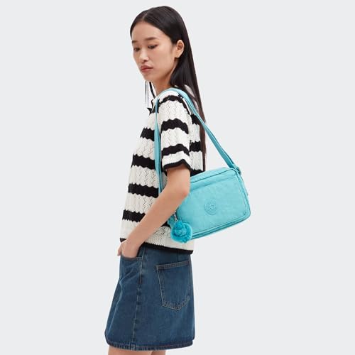 Image of Kipling Women's Abanu Medium Crossbody Bag, Lightweight, Adjustable Waist Pack with Multi-Compartment Zip Pockets