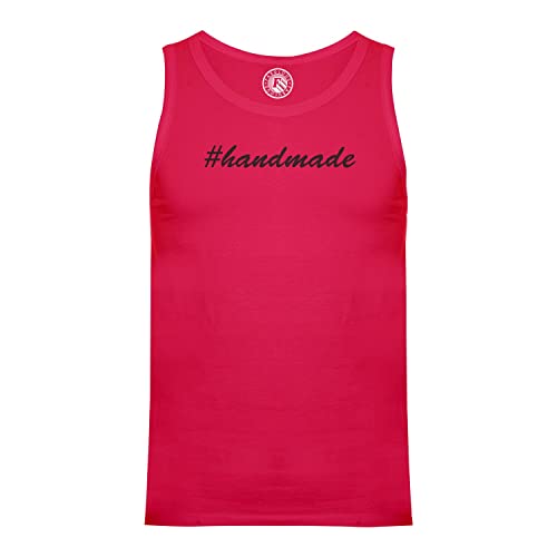 Fabulous - Fabulous Débardeur Homme 100% Coton Rouge Hashtag Handmade Fait Main