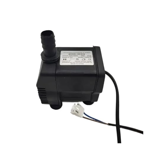 Ventilador Rociador De Aire Acondicionado De Agua Móvil AD-818/1300, Ventilador De Refrigeración Con Bomba Sumergible De Succión Pequeña Respetuosa Con El Medio Ambiente(Side suction18W)