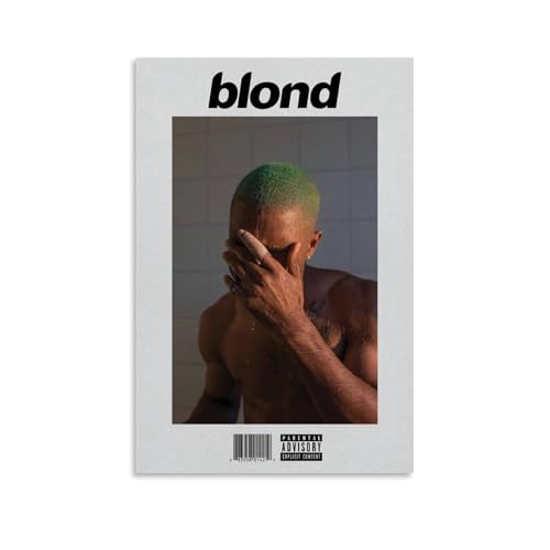 Generisch Music Frank Album Ocean Poster pour chambre - Aspect esthétique des années 90 - Blond - Pour chambre - Art mural esthétique sur toile -...