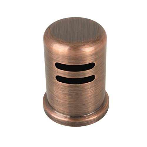 Kitchen Dishwasher Air Gap Cap, Brass Air Gap Cover for Replacement - Match with Akicon Faucet (Oil Rubbed Bronze)