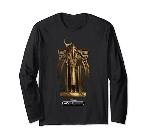 T-shirt Moon Knight Marvel manches longues Khonshu cadeau parfait anniversaire