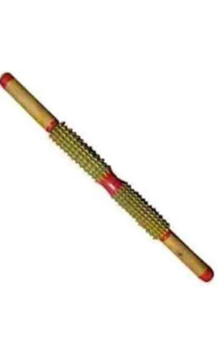 AcuRite Acupressure Back, spine pain relief yoga anand roller (back roller wooden)