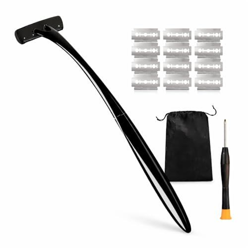 TOAKA Foldable Long-Handle Back Shaver