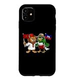 Morocco Haiti Flag Moroccan Roots Proud Haitian Heritage Mor Case for iPhone 11