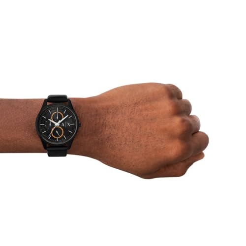 Image of A|X Armani Exchange Men's Multifunction Analog Watch, Necklace Gift Set Stainless Steel Watches for Men