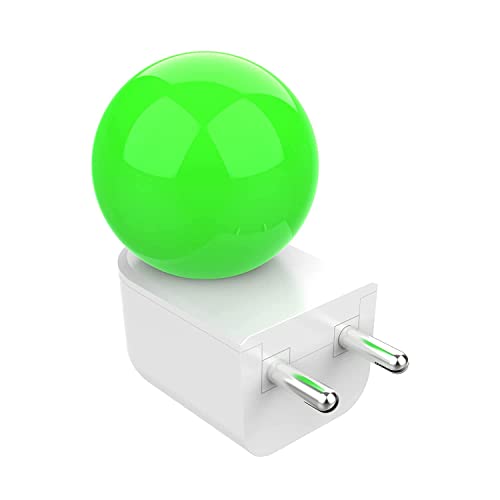 Image of Epic 0.5-Watts Plug & Play B22 LED Bulb For Home, (Green, Pack of 1)