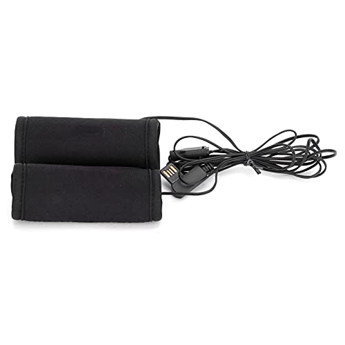 Manillar de motocicleta con agarre calentado USB de 5V para bicicletas y ATV de 22-32mm