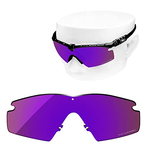 Image of OOWLIT Replacement Lenses Compatible with Oakley Si M Frame 2.0 OO9047 / Si M Frame 3.0 OO9146 Sunglass Cosmic Polarized