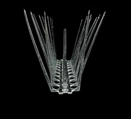 RR Global Bird Spike for Lounge Terrace Balcony Protection, Stainless Steel, 50 cm Length (200)
