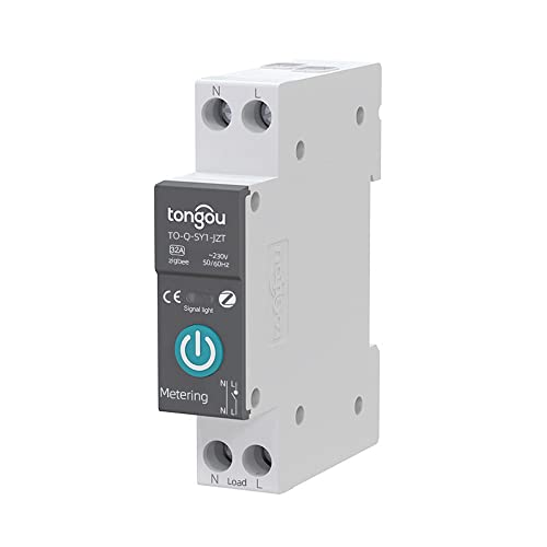 Disjoncteur intelligent Zigbee Irfora pour rail DIN avec programmateur de minuterie