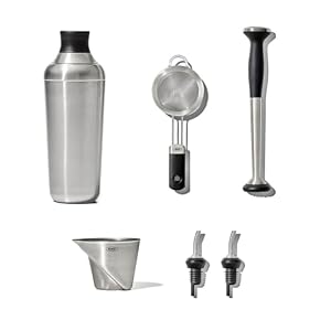 OXO Steel 6-teiliges Barzubehör-Set