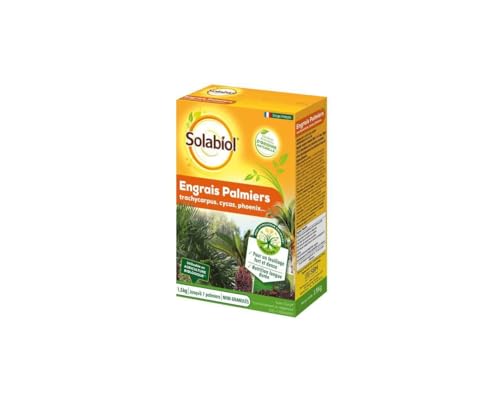 Solabiol - Fertilizante de Palmeras y Plantas Mediterráneas - 1,5 Kg