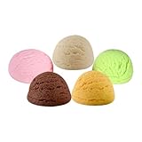 Fausse glace : grâce à sa finition impeccable, cette maquette de dessert vous offrira une excellente expérience d'utilisation. accessoire de présentation pour boules de glace