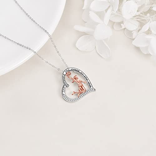 YFN Sports Jewelry Gifts for Women Sterling Silver Softball Baseball Golf Basketball Volleyball Pendant Necklace for Softball Lovers and Fans Jewelry Gifts3