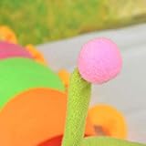 SUPYINI Raupe Stofftier Plüsch, Weiches Süßes Buntes Raupenspielzeug, Ausgestopftes Raupenplüschkissen Kinder (Plüsch)
