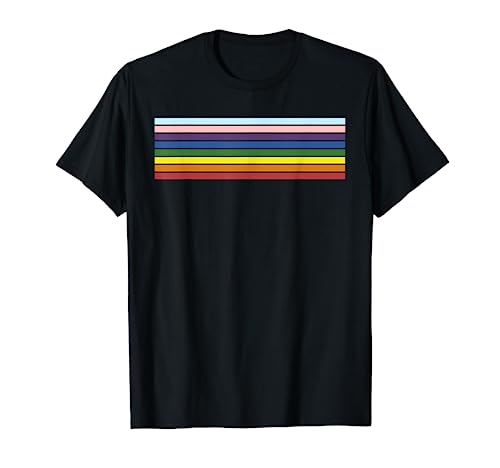 Minimalist LGBT Flag Trans Equality Rights Subtle Gay Pride T-Shirt