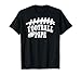 Football Papa Funny Football Grandpa Grandfather Gift Idea T-Shirt