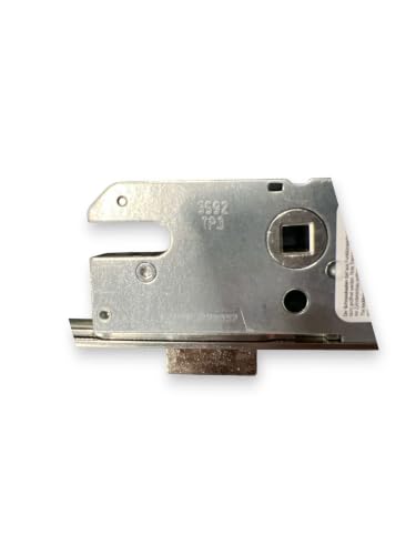 Winkhaus T-F1660 92/8 Verrou multiple avec mandrin 35 mm, DIN gauche et droite, R4 avec 4 goupilles de roulement, têtière plate MC argentée de 16 mm, veuillez vérifier les dimensions avec le dessin – vue 3