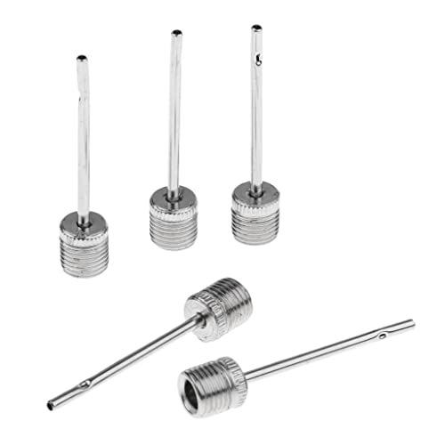 Tongina 5pcs Bola De Futebol De Basquete Inflando Bomba Pin Adaptador De Válvula De Agulha