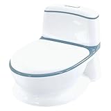 Chasse d'eau interactive : notre pot pour bébé Pote Pals dispose d'une chasse d'eau interactive attrayante, conçue pour faciliter l'apprentissage de la propreté en simulant de vrais sons de toilettes. Ce pot pour tout-petits encourage les tout-petits à rendre la transition vers les toilettes pour adultes plus fluide et agréable.