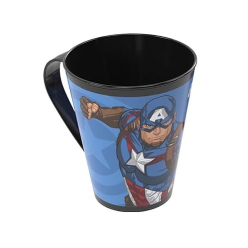 Caneca 360 Ml Capitão América Modelo Capitão América - Plasútil