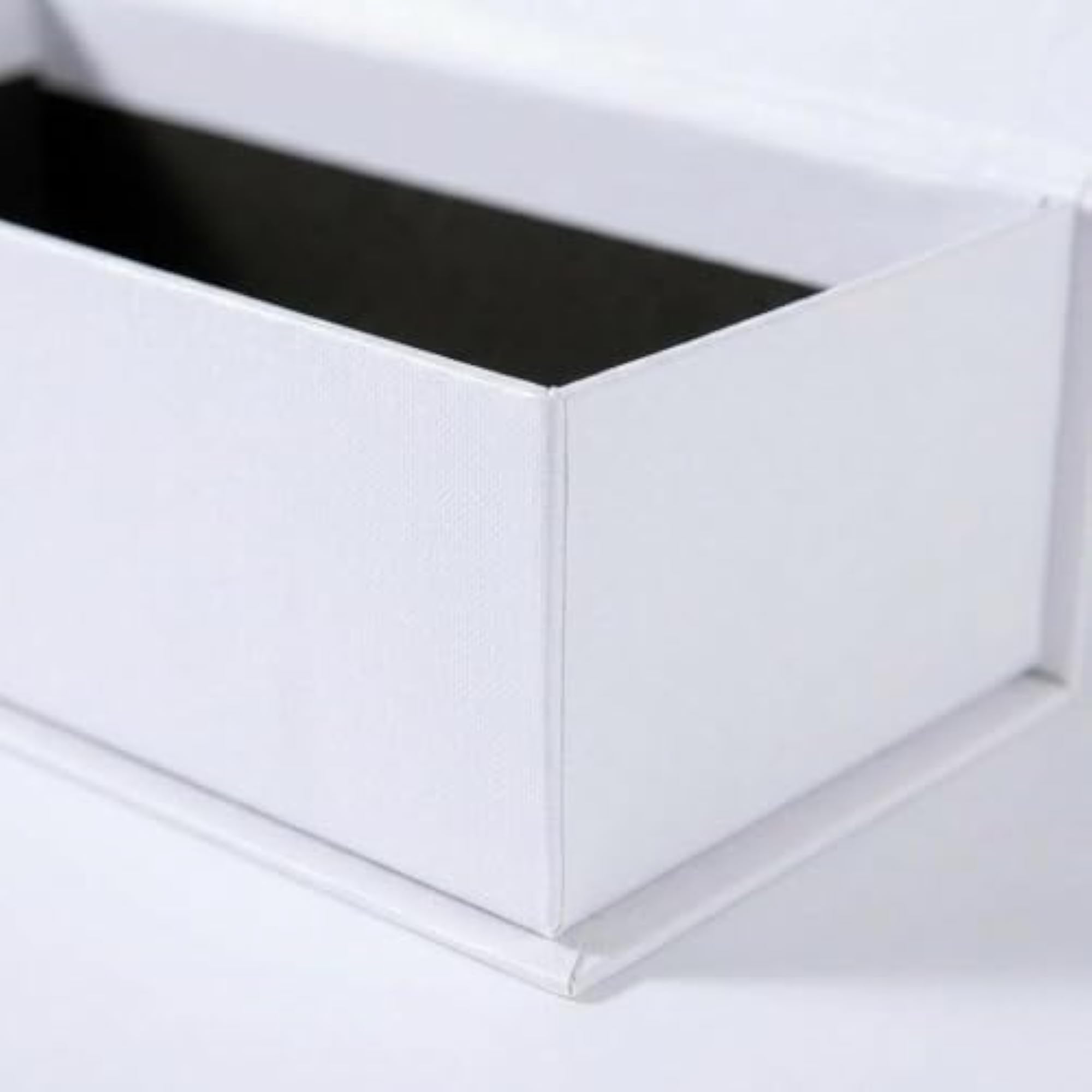 Flip Lid Gift Box for Valentine's Day, White