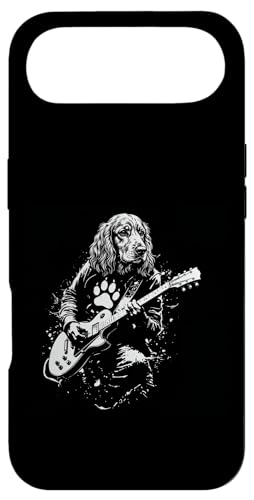 Funny Cocker Spaniel Rocker �X�}�z�P�[�X iPhone Air �p