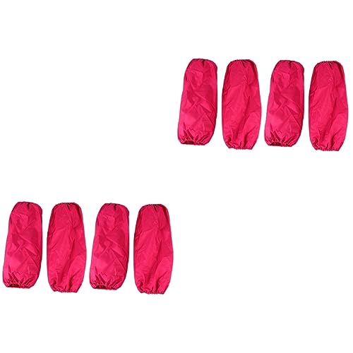 Manchons de cuisine étanches FOMIYES protection anti-huile 4 paires couleur rosy