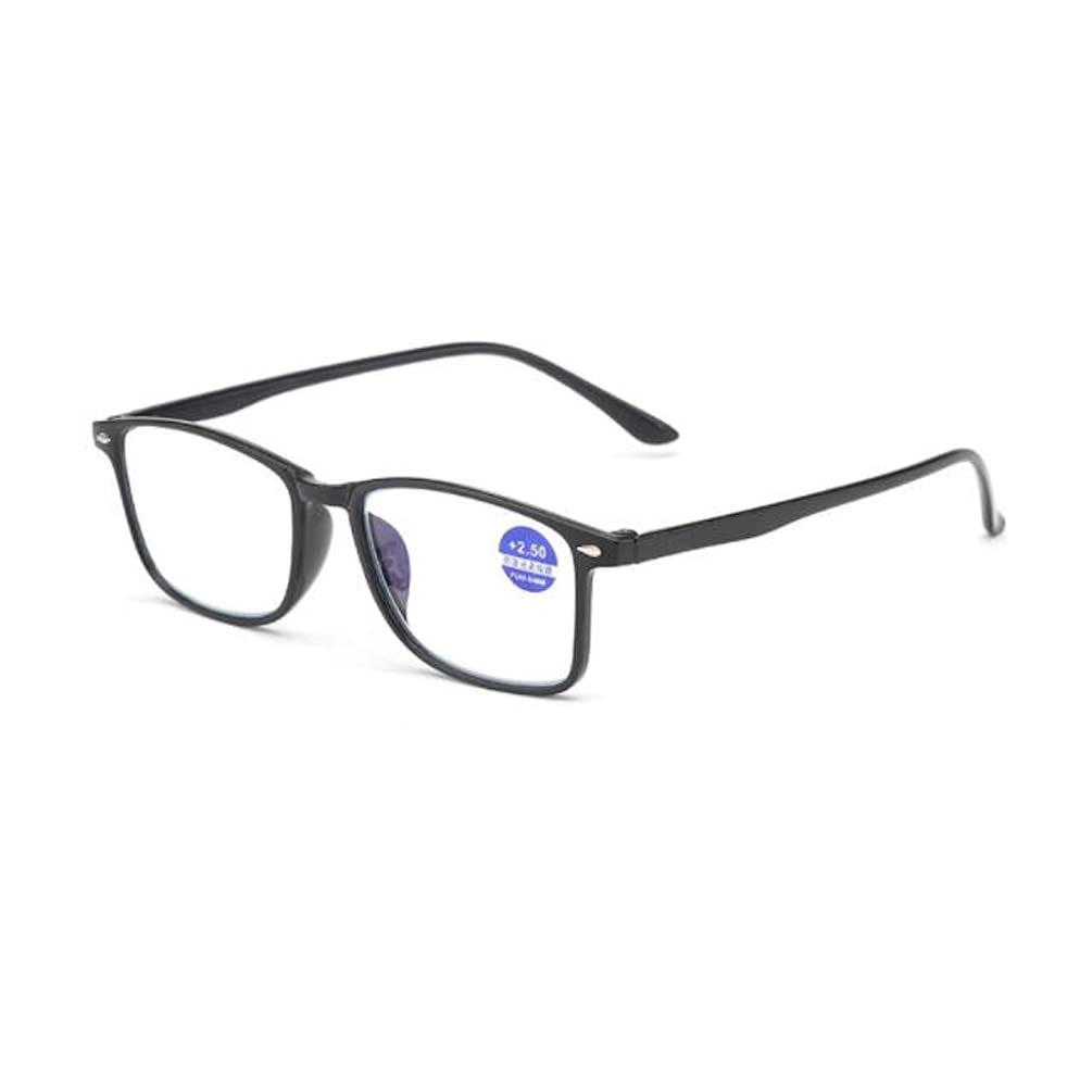 Weloveushop Reading Glasses Anti-blue light Mens and Womens Fashion Rice Nailed Reading Glasses
