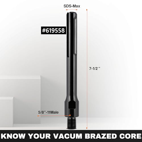 Snapklik.com : 619558 Power Bit Adapter - 5/8-11 Male To SDS Max Shank ...