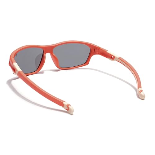 Image of Voyage Wrap Around UV Protected & Polarized Sunglasses for Kids