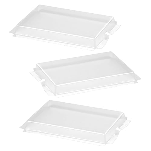 Brinsea Clear Plastic Replacement Covers for EcoGlow Safety 600 Chick or Duckling Brooder, Fit Over Plate for Easy Cleaning, Pack of 3