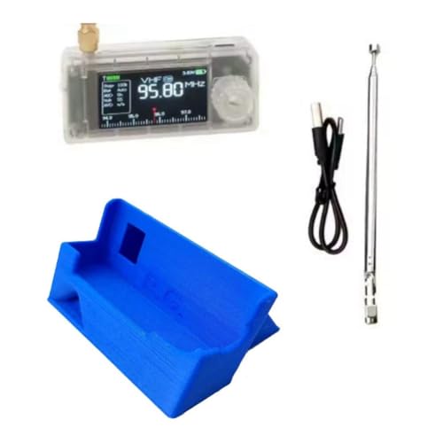 Radio SI4732 multibanda con soporte 3D y pantalla clara para sintonizar LSB y USB