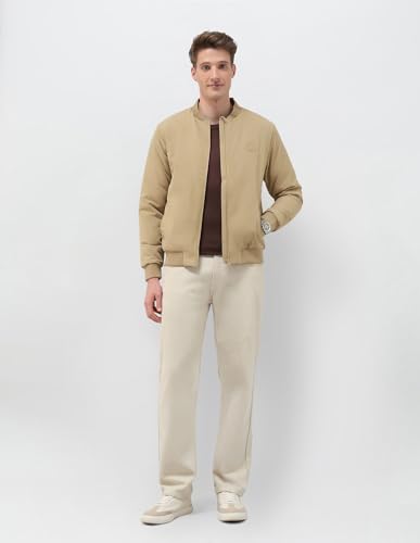Image of U.S.Polo Association Men's Solid Regular Fit Bomber Jacket