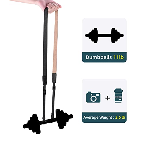 Heiyrc Lanyard For Dji Mini 2/Air 2S/Mavic 3/Air 2S Controller Neck Strap Dslr Camera Sling Rope Binoculars Strap (Black Denim & Leather) #TOP4