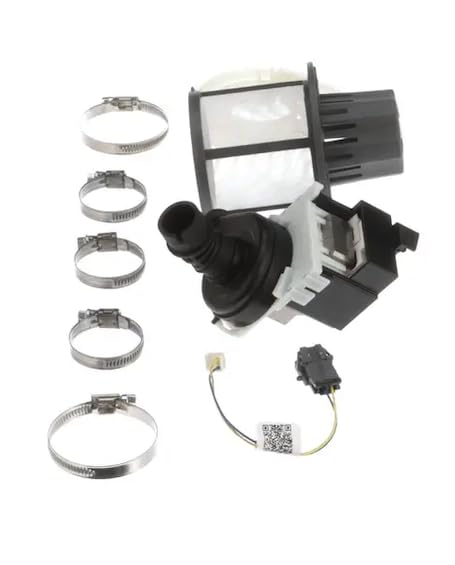 WD19X25187 - Kit de bomba de drenaje de una sola velocidad compatible con lavavajillas GE, Budora - WD35X10384, WD35X20878, WD26X10060, WD26X20423