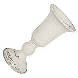 Urnes à fleurs : le design unique de ce vase en métal de style vintage apporte gaieté et bonne humeur