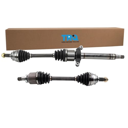 Image of TRQ Front Driver & Passenger Side CV Axle Assembly Set for 07-15 Mini Cooper