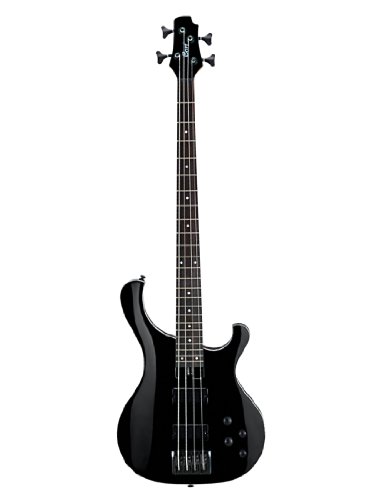 Cort T34-Bk Cort T Series T34-Bk Bolt-On Neck Agathis Body Black Finish Active 4 String Electric Bass Guitar