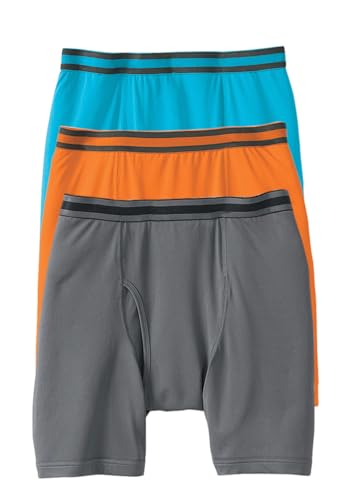 KingSize Men's Big & Tall Performance Flex Cycle Briefs3