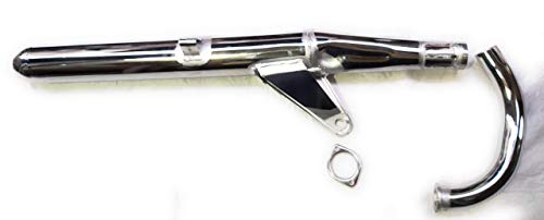 CHOPSON Silencer for Yamaha RX100, Nickel Chrome, 1 Piece 1 Pieces - Image 3