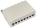 Produktbild MINI PATCHFELD, CAT 6, 8 PORT, DESKTOP, HELLGRAU RAL 7035
