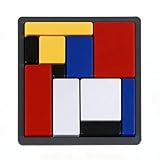 Logic Puzzle 88 Herausforderungen Lernspielzeug, 4 Schwierigkeitsstufen Knobelspiel für Kinder & Erwachsene, Logikspiel und Reisespiel für Geburtstag Einschulung & Familie