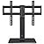 PERLESMITH Swivel Universal TV Stand for 37-80 inch LCD OLED Flat/Curved Screen TVs-Height Adjustable Table Top Center TV Stand with Wire Management, VESA 600x400mm up to 88lbs
