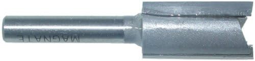 Magnate 205D Straight 1/4" Shank Diameter Router Bit - 17/32" Cutting Diameter, 3/4" Cutting Length