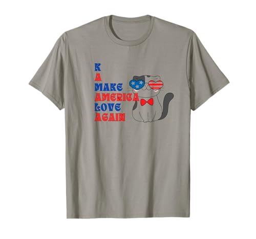 Kamala-Cat ! Vêtements Make America Love Again T-Shirt