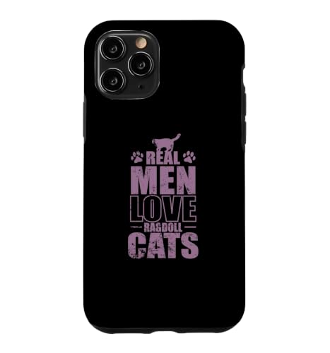 Real Men Love Ragdoll Cats �y�b�g �L �X�}�z�P�[�X iPhone 11 Pro �p