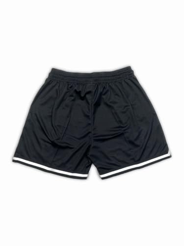 Men's Letter Graphic Los Angeles Basketball Print Workout Waist Mesh Shorts Casual Cool Track Shorts Athletic Gym Shorts2